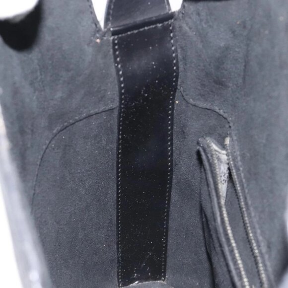 LOUIS VUITTON Epi Sac Seau Shoulder Bag Black M80161 LV Auth 126787 - Picture 13 of 16